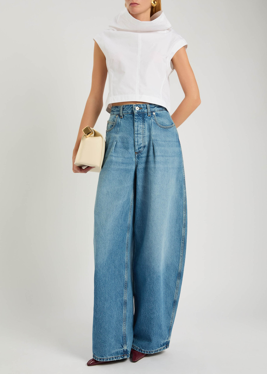 Jacquemus Le Haut Pasante High-neck Cotton top - 4