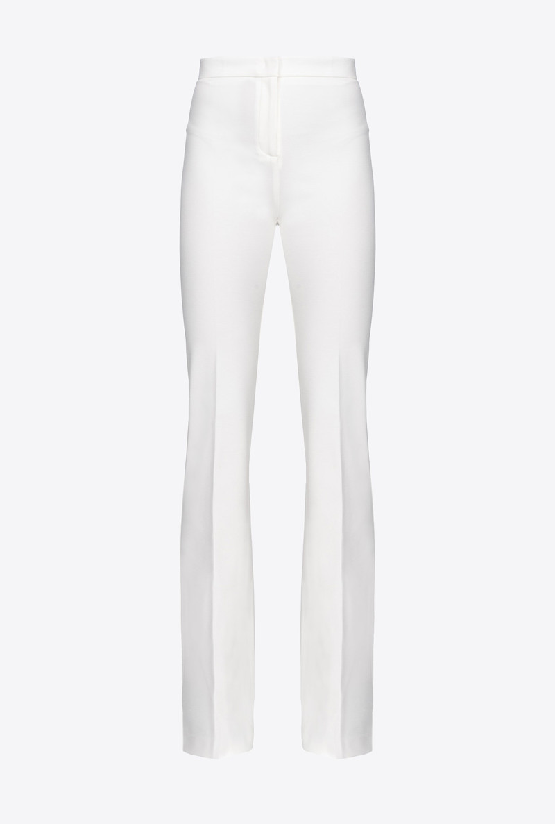 FLARED FULL MILANO TROUSERS 1