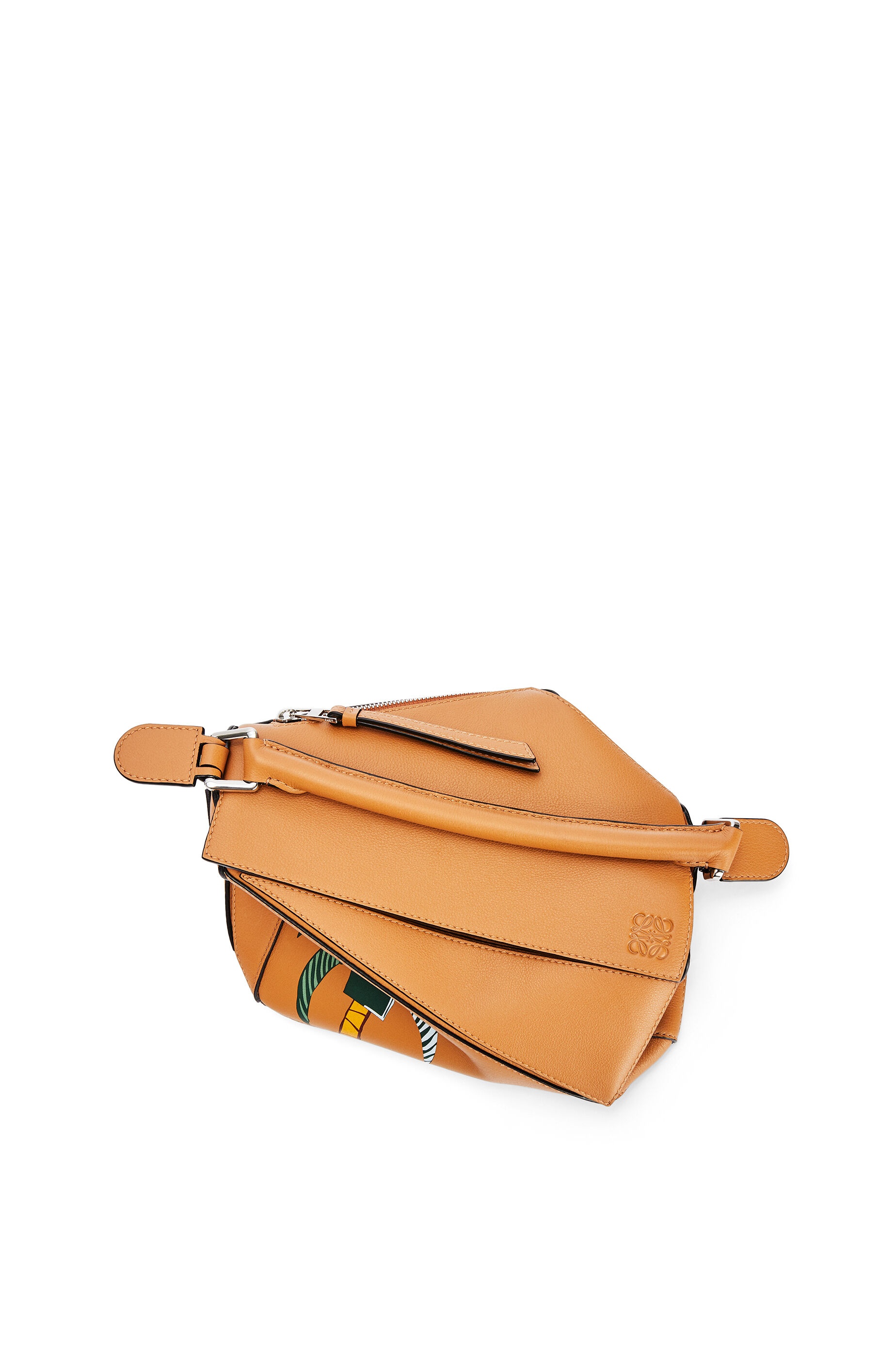 Small La Palme Puzzle bag in classic calfskin - 6