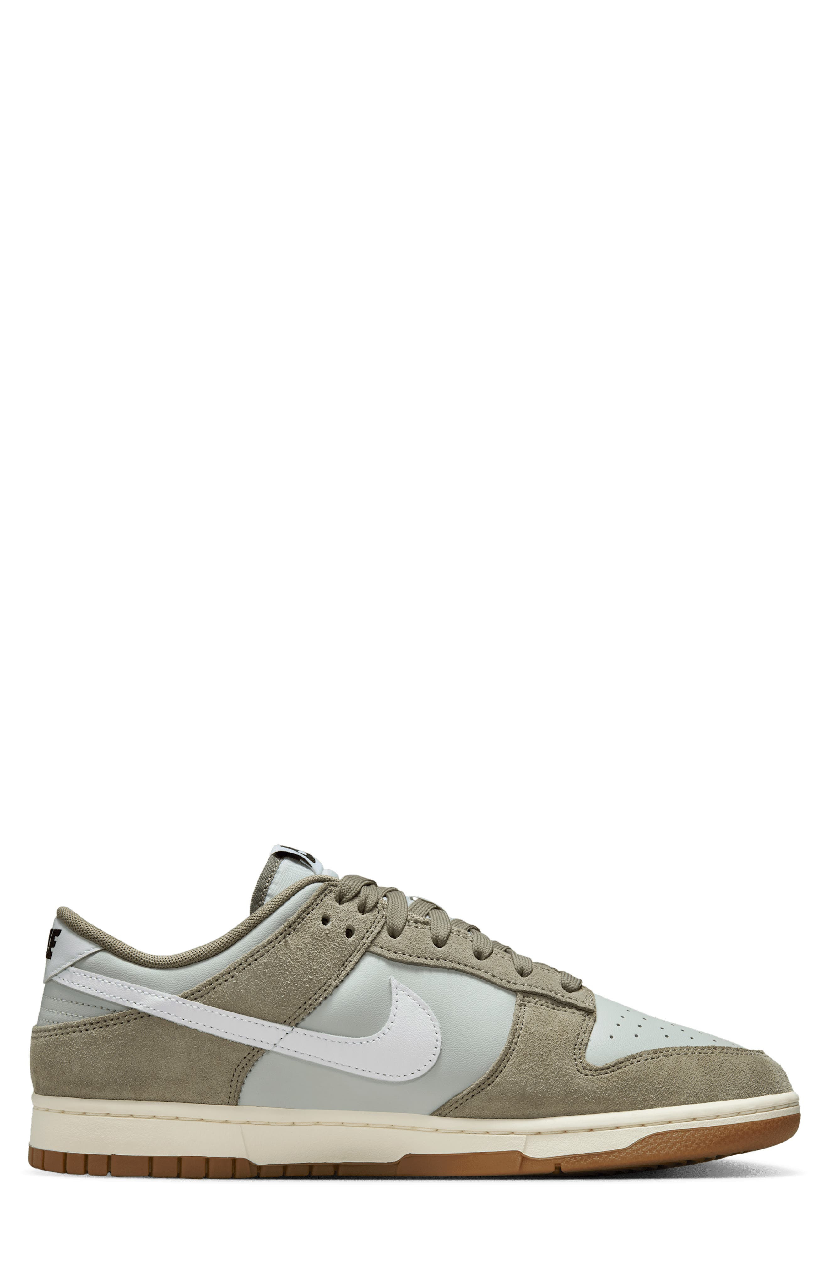 Nike Dunk Low SE Basketball Sneaker in Light Silver/Light Army at Nordstrom - 2