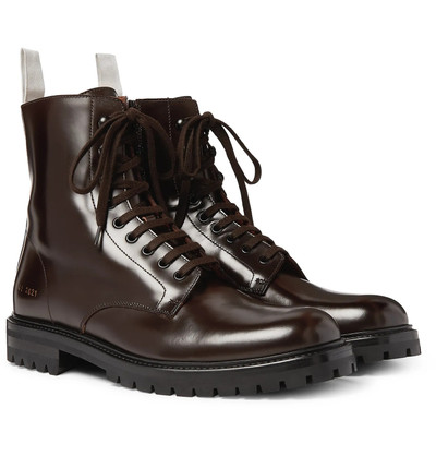 Common Projects Leather Boots outlook