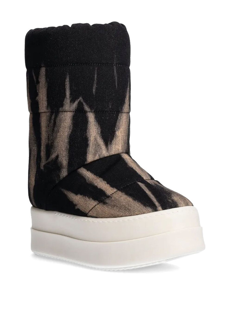 Rick Owens DRKSHDW Mega Bumper Lunar boots outlook