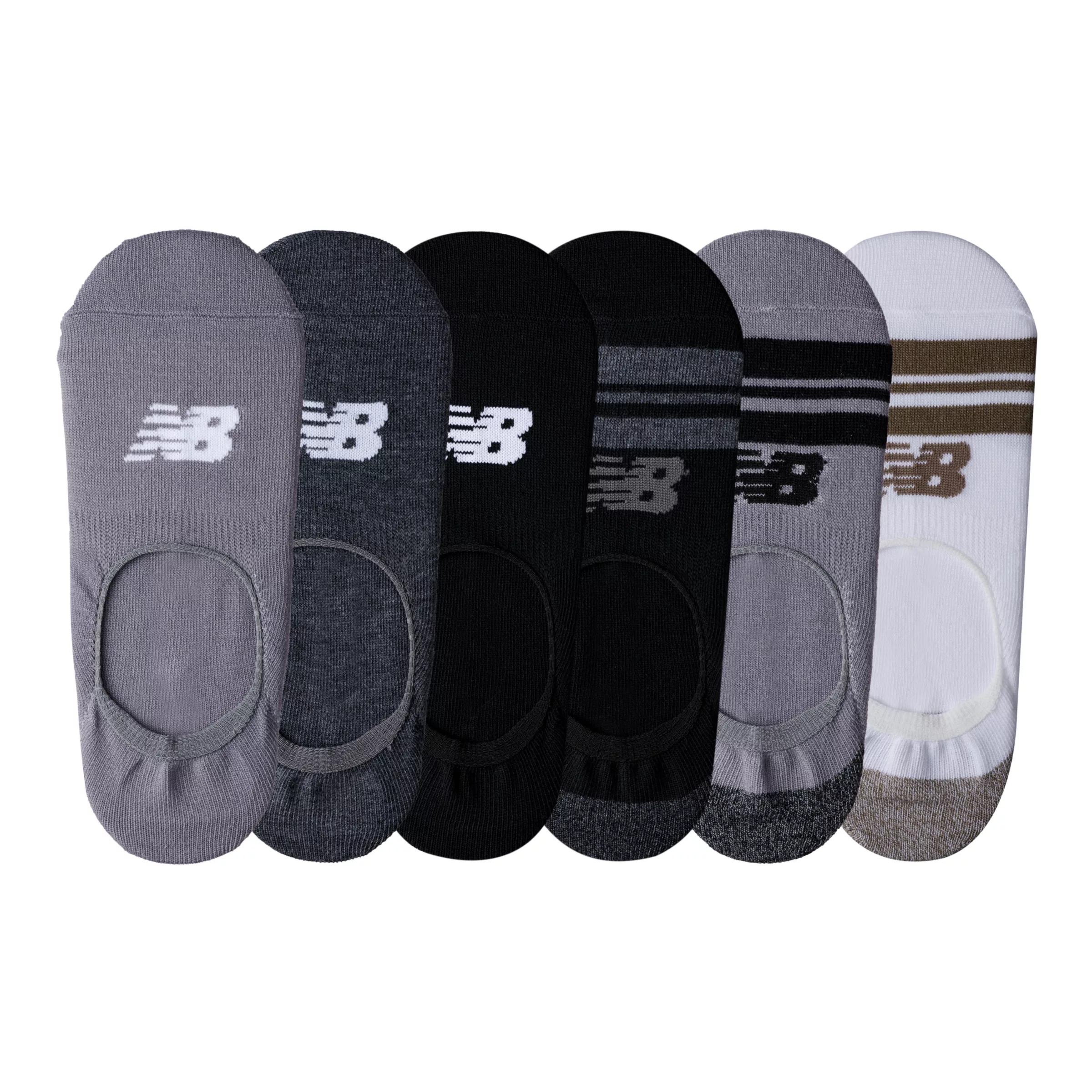 Ultra Low No Show Socks 6 Pack - 2
