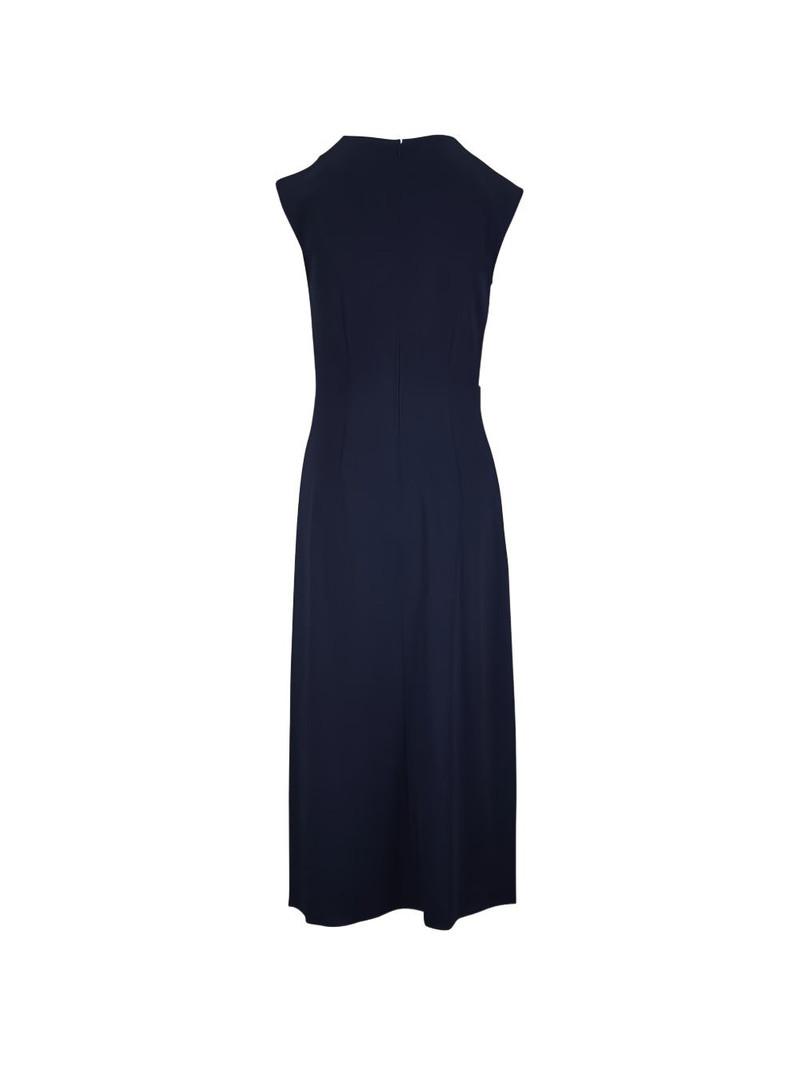 MICHAEL KORS cowl-neck cinch midi dress outlook