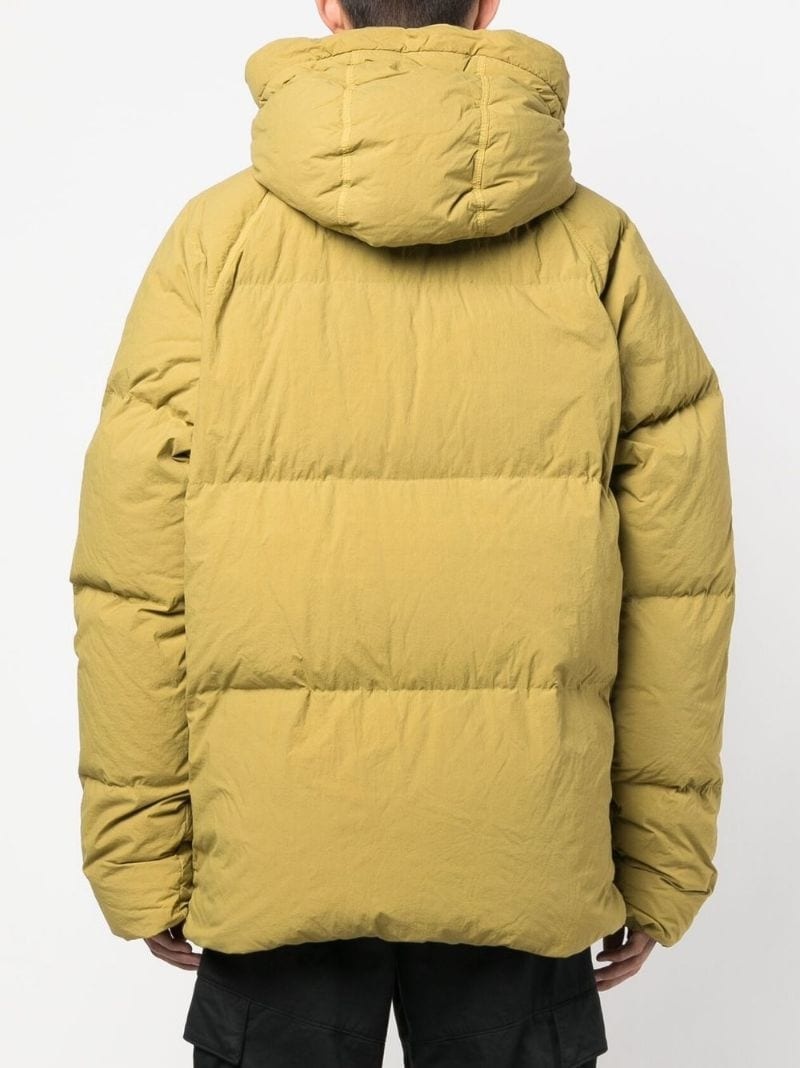 hooded quilted jacket - 4