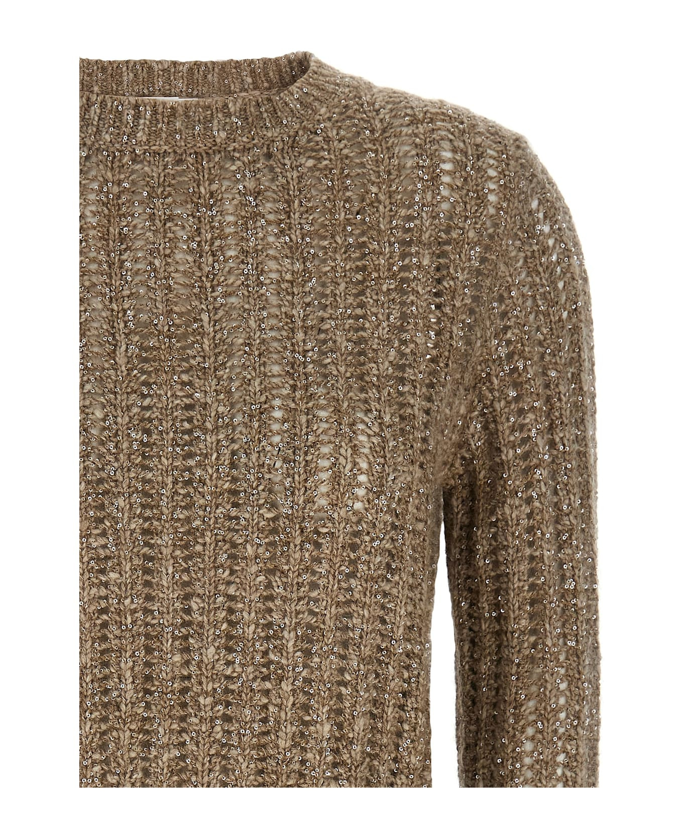'rustic Dazzling Net' Sweater - 3