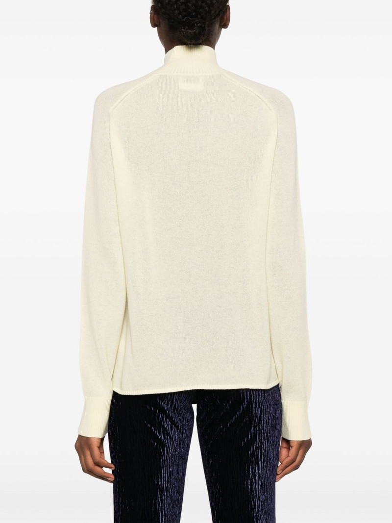 high-neck fine-knit jumper 4