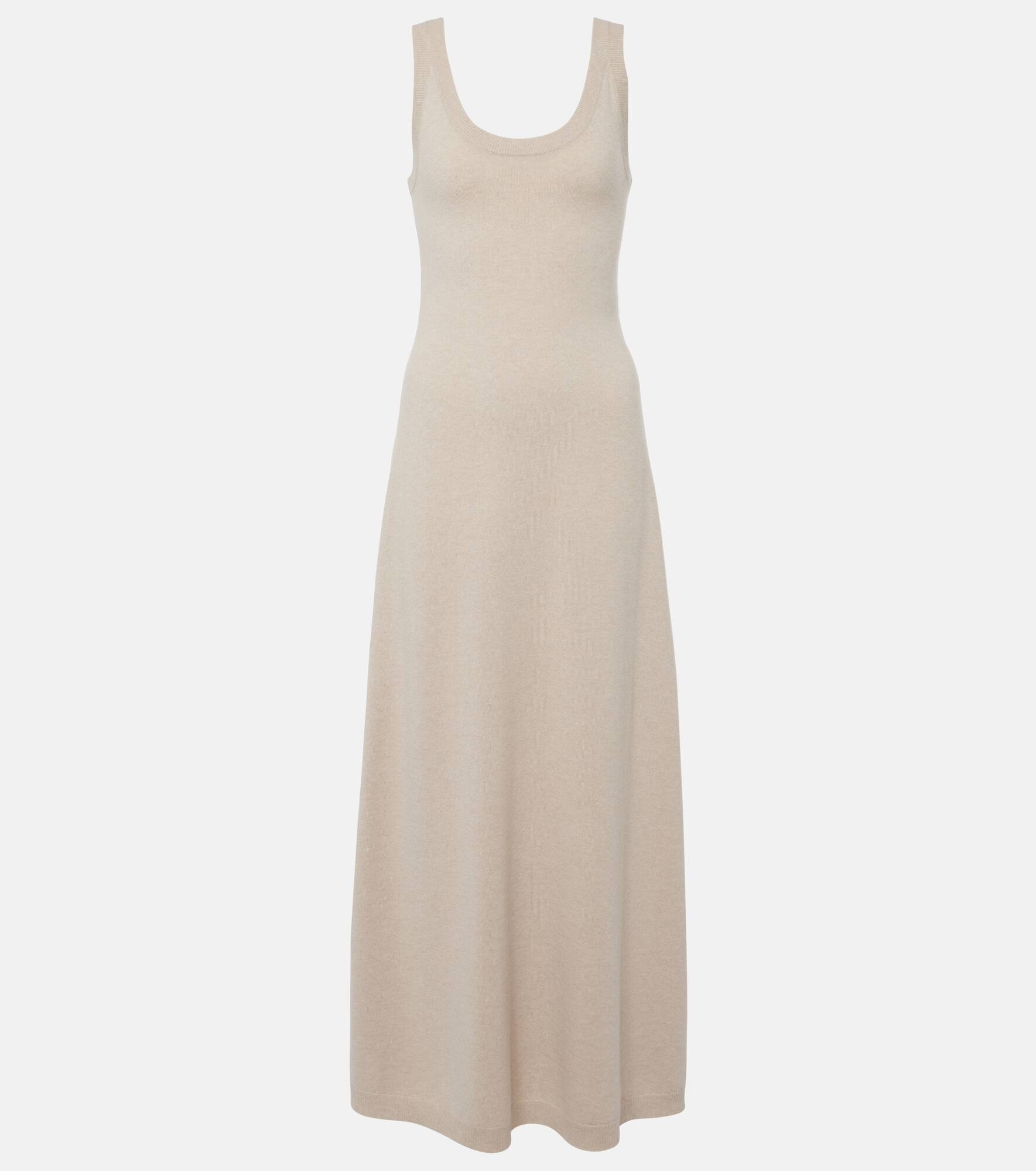 Cashmere midi dress - 1