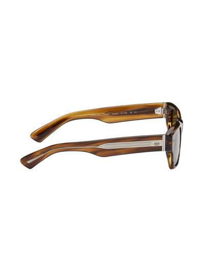 Oliver Peoples Brown Kasdan Sunglasses outlook