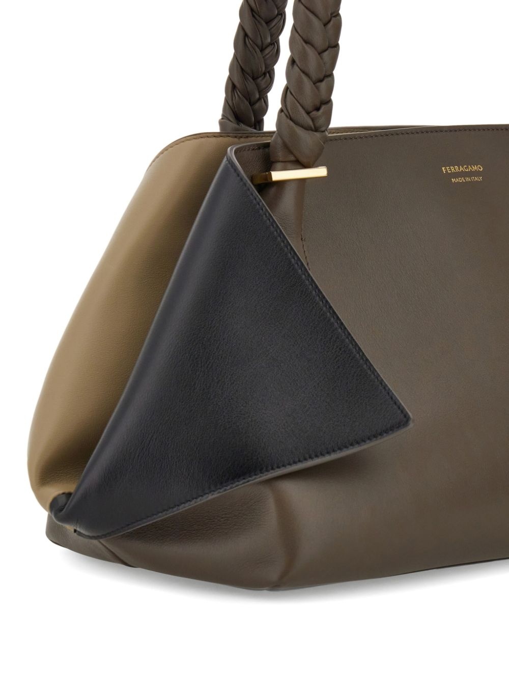 L leather shoulder bag - 6