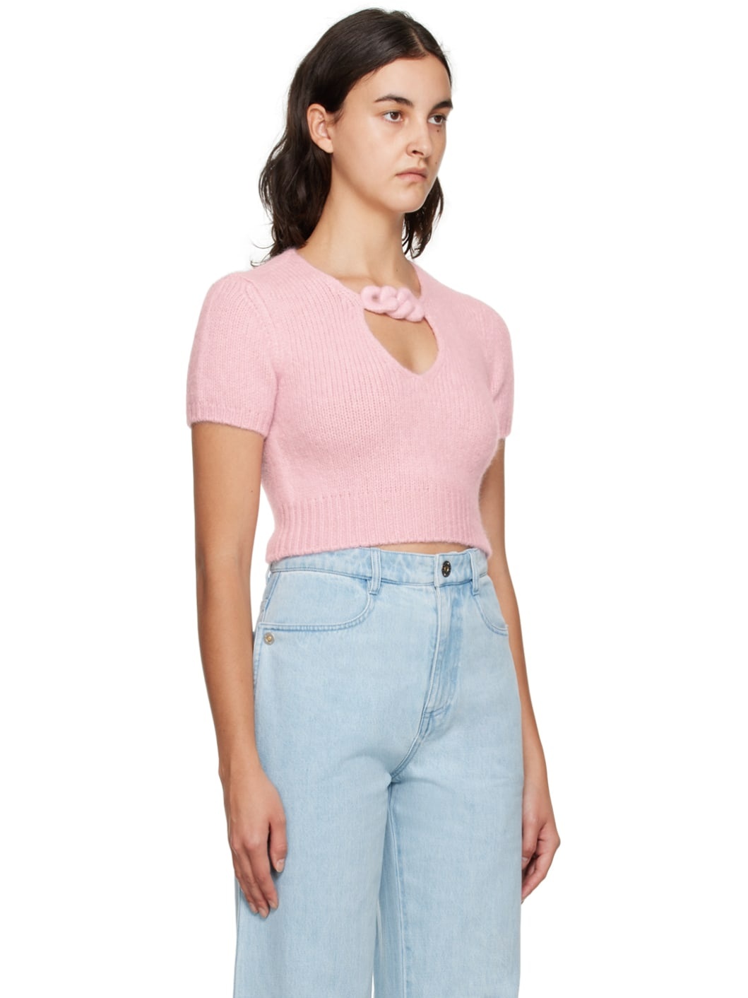 Pink Keyhole T-Shirt - 2