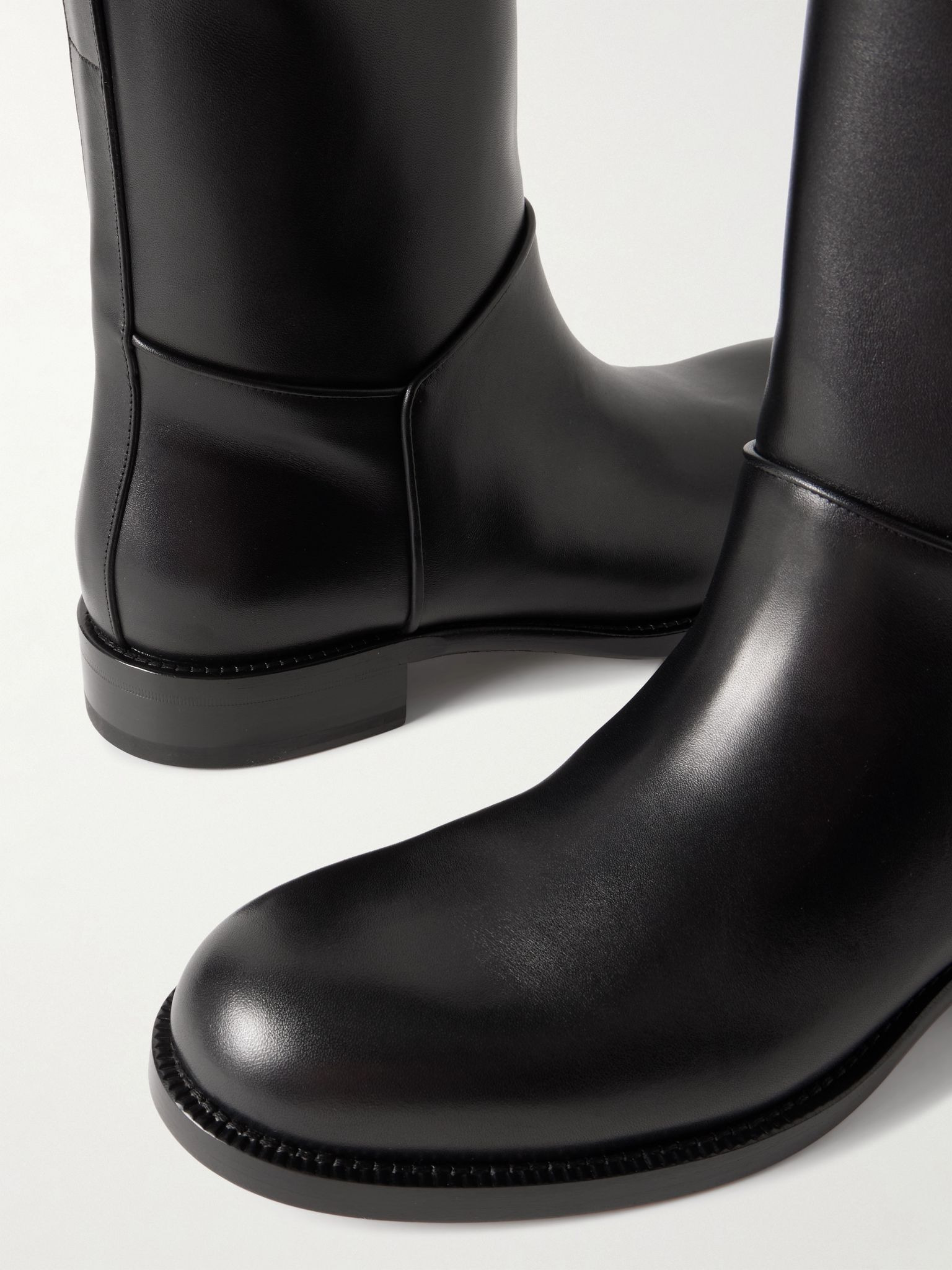 Nobilis leather ankle boots Black - 4