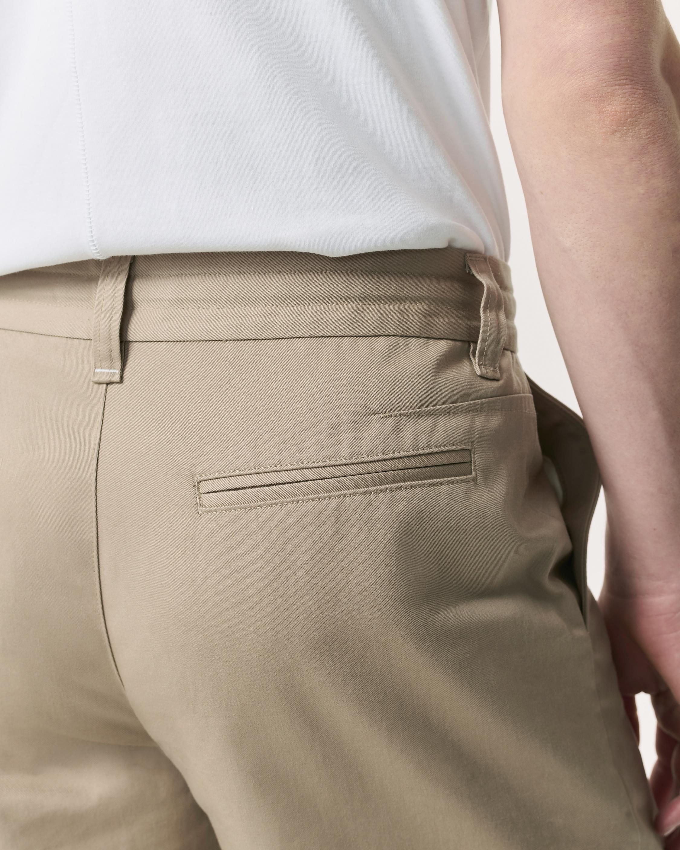 Haydon Straight Fit Cotton Chino Shorts - 6