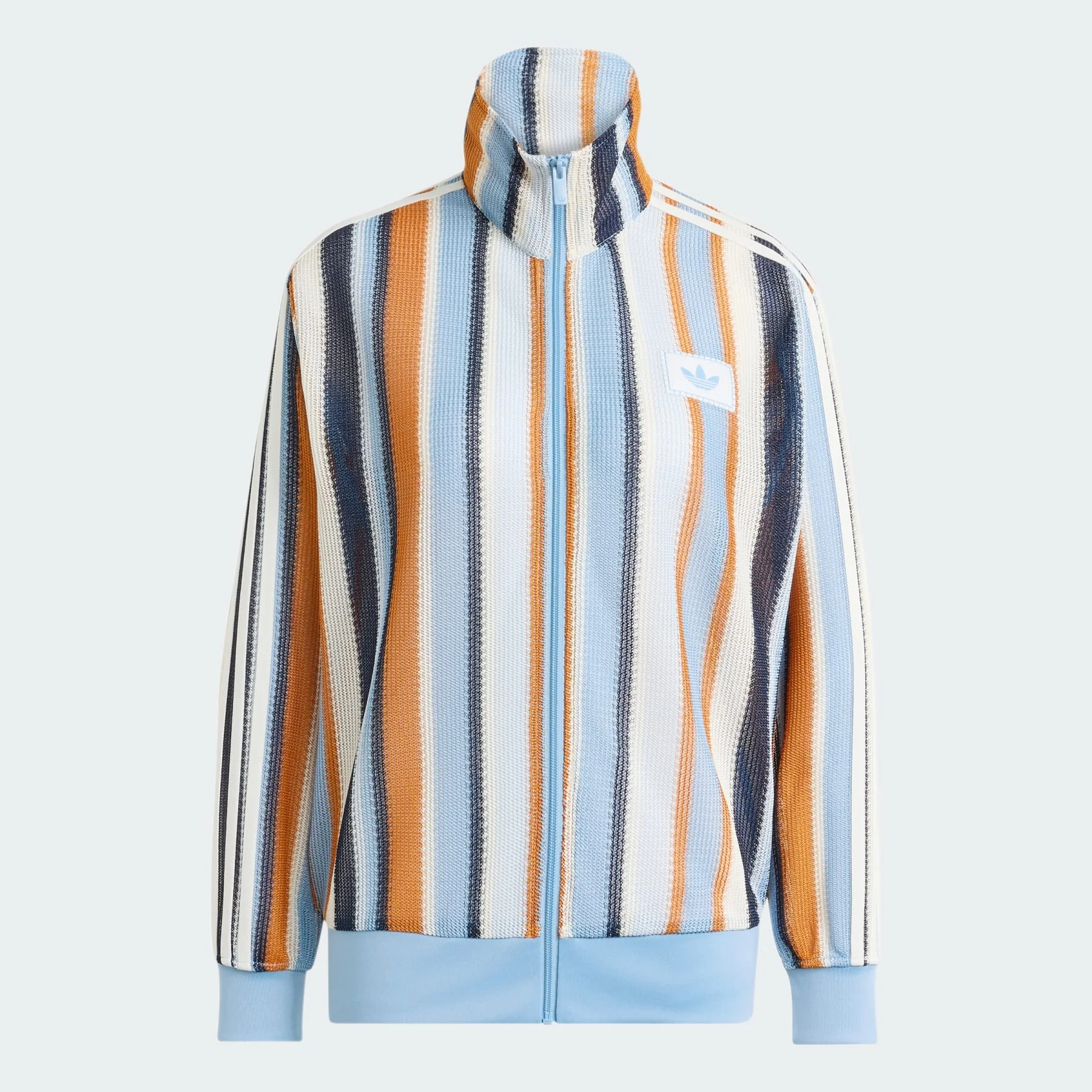 ADIDAS ORIGINALS SUMMER GLOW KNITTED FIREBIRD TRACK TOP - 1