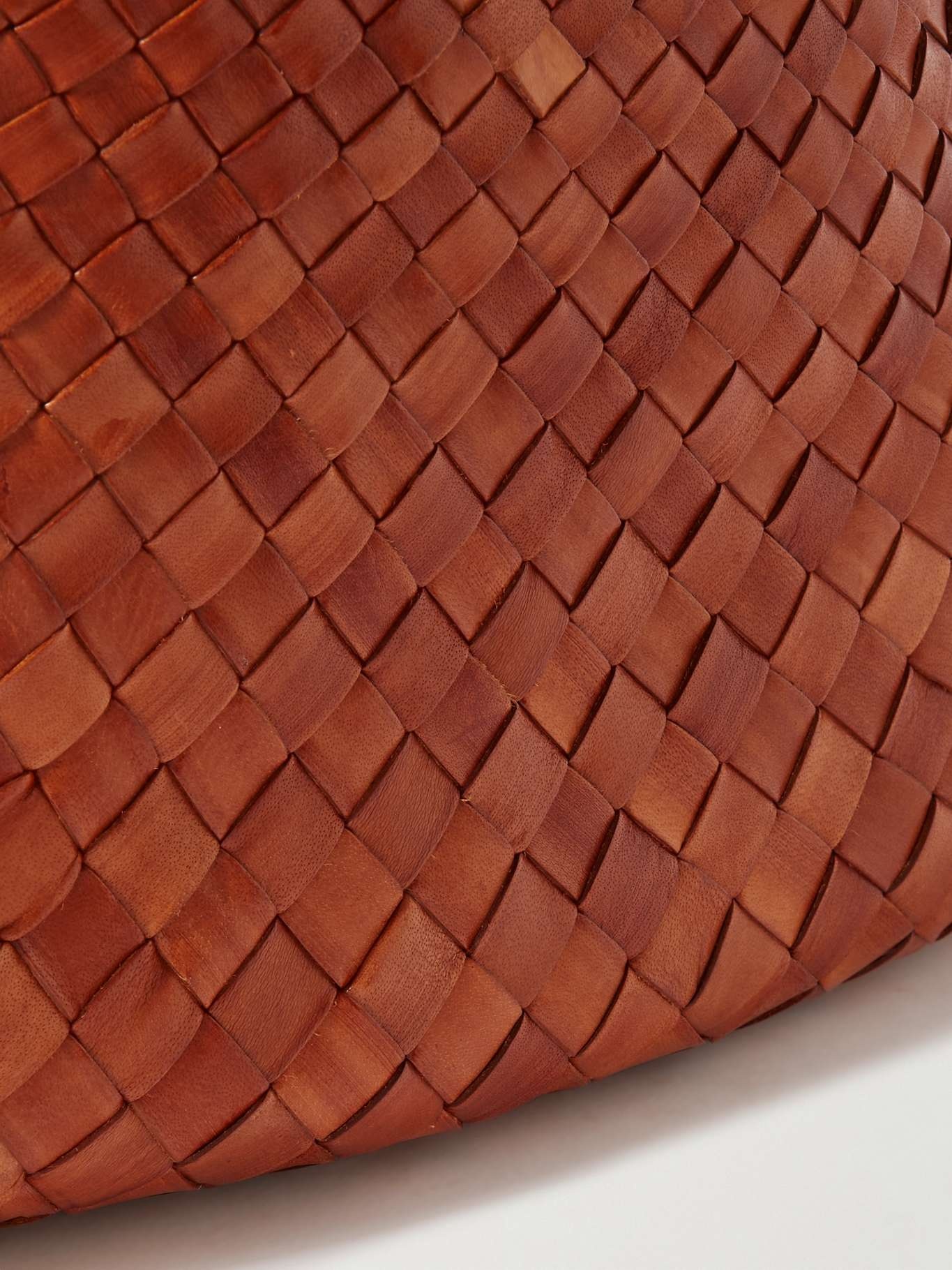 Santa Croce Big woven leather tote - 4
