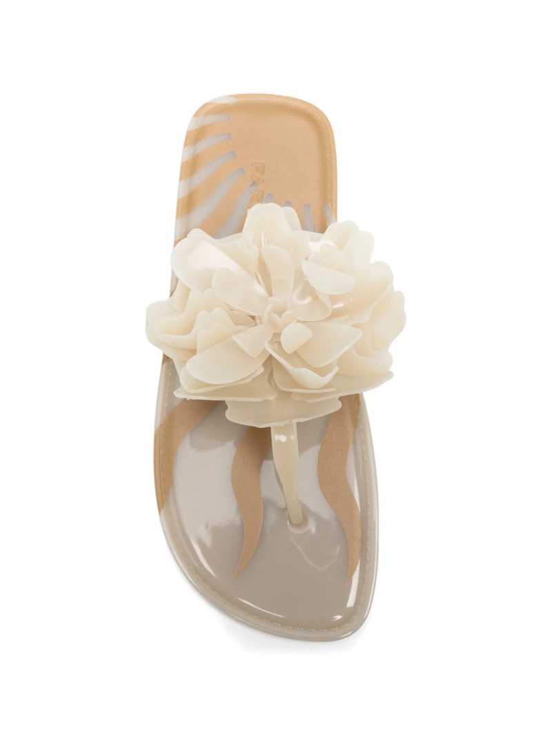Farm Rio Flower Thong Flip-flops 4