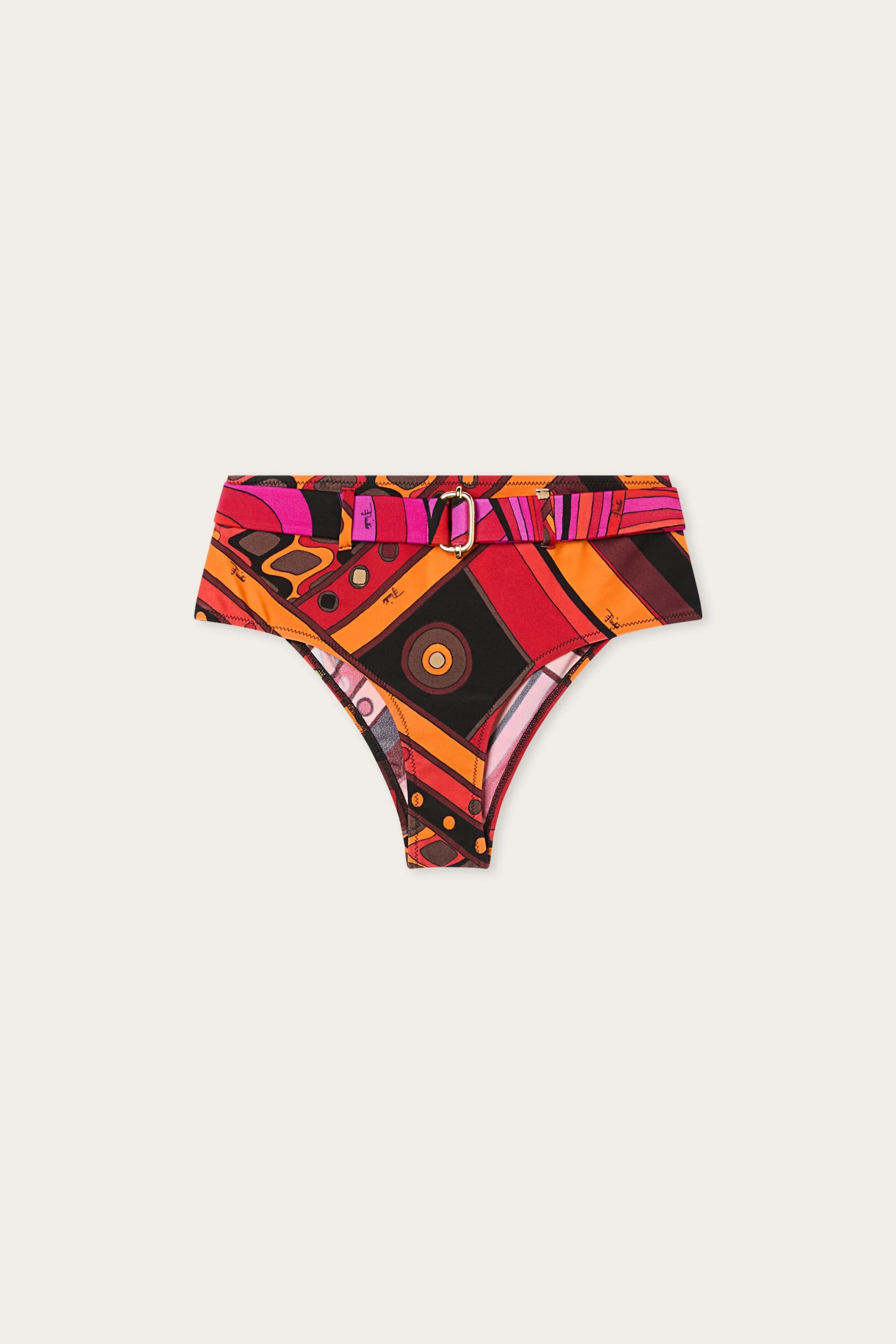 VIVARA PRINT COULOTTE BIKINI BOTTOMS - 1