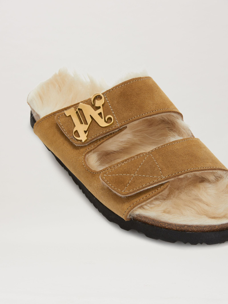 Monogram Comfy Slipper Open Toe 4