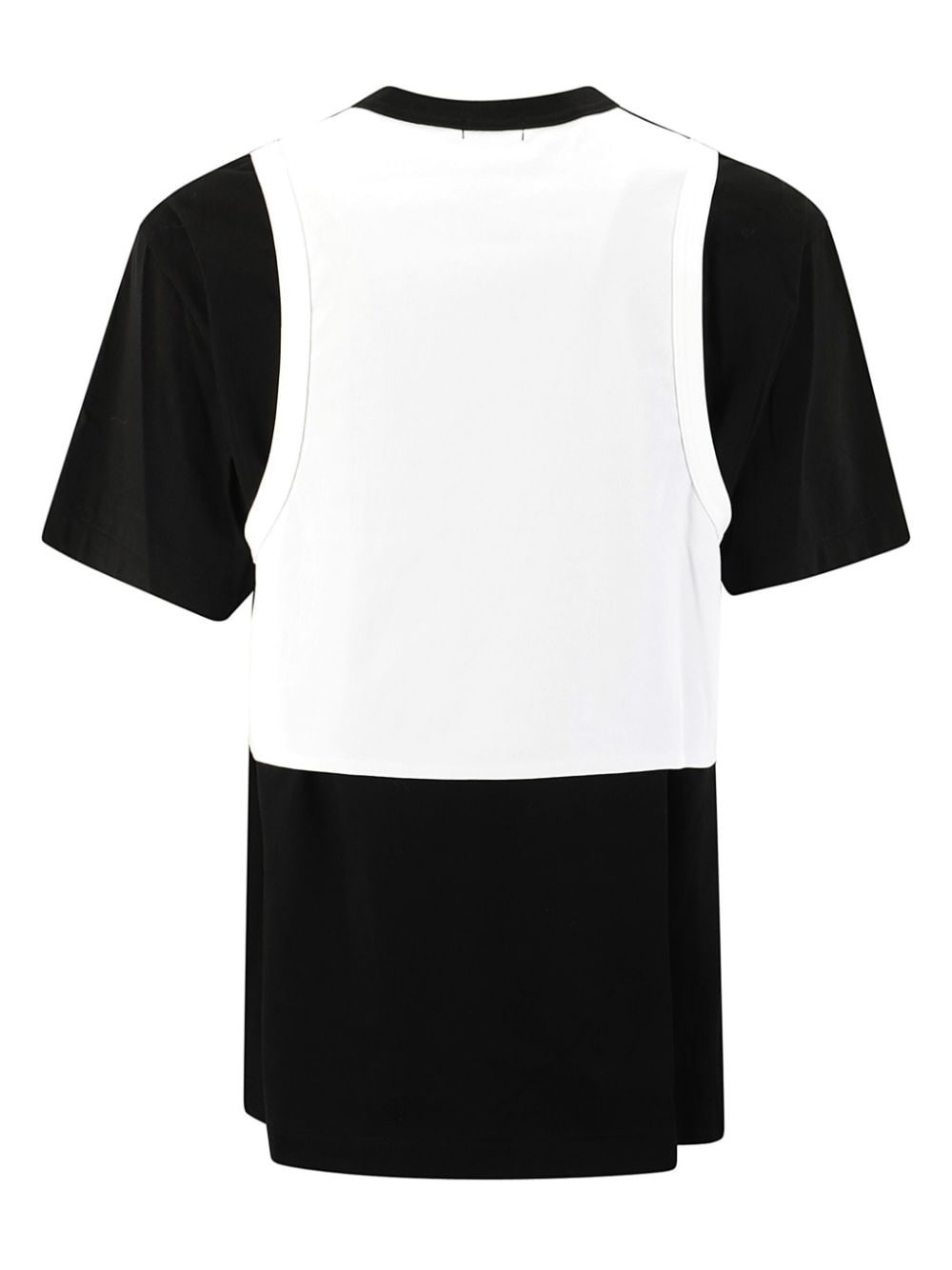 panelled T-shirt - 2