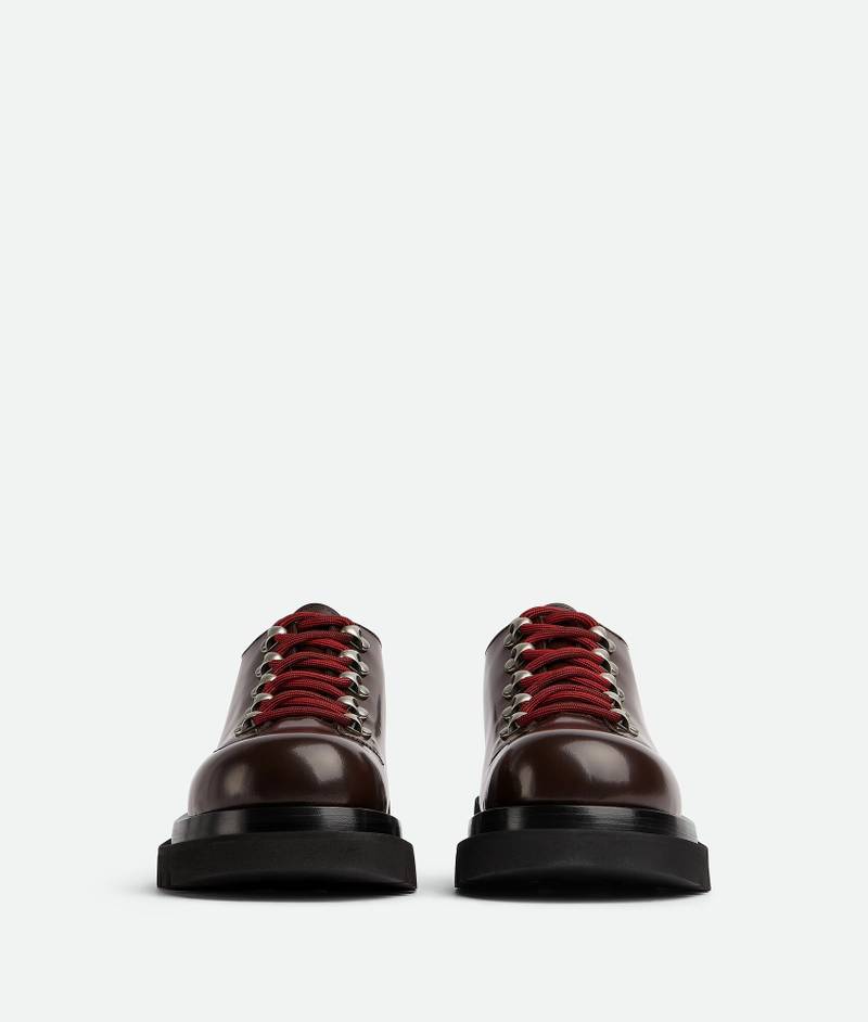 Bottega Veneta lug hiking lace-up shoe outlook