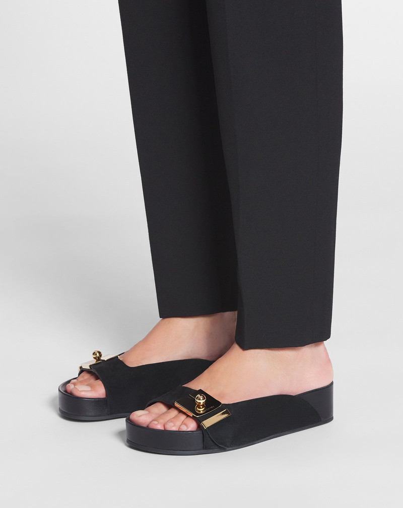 TINKLE SUEDE SANDALS 6