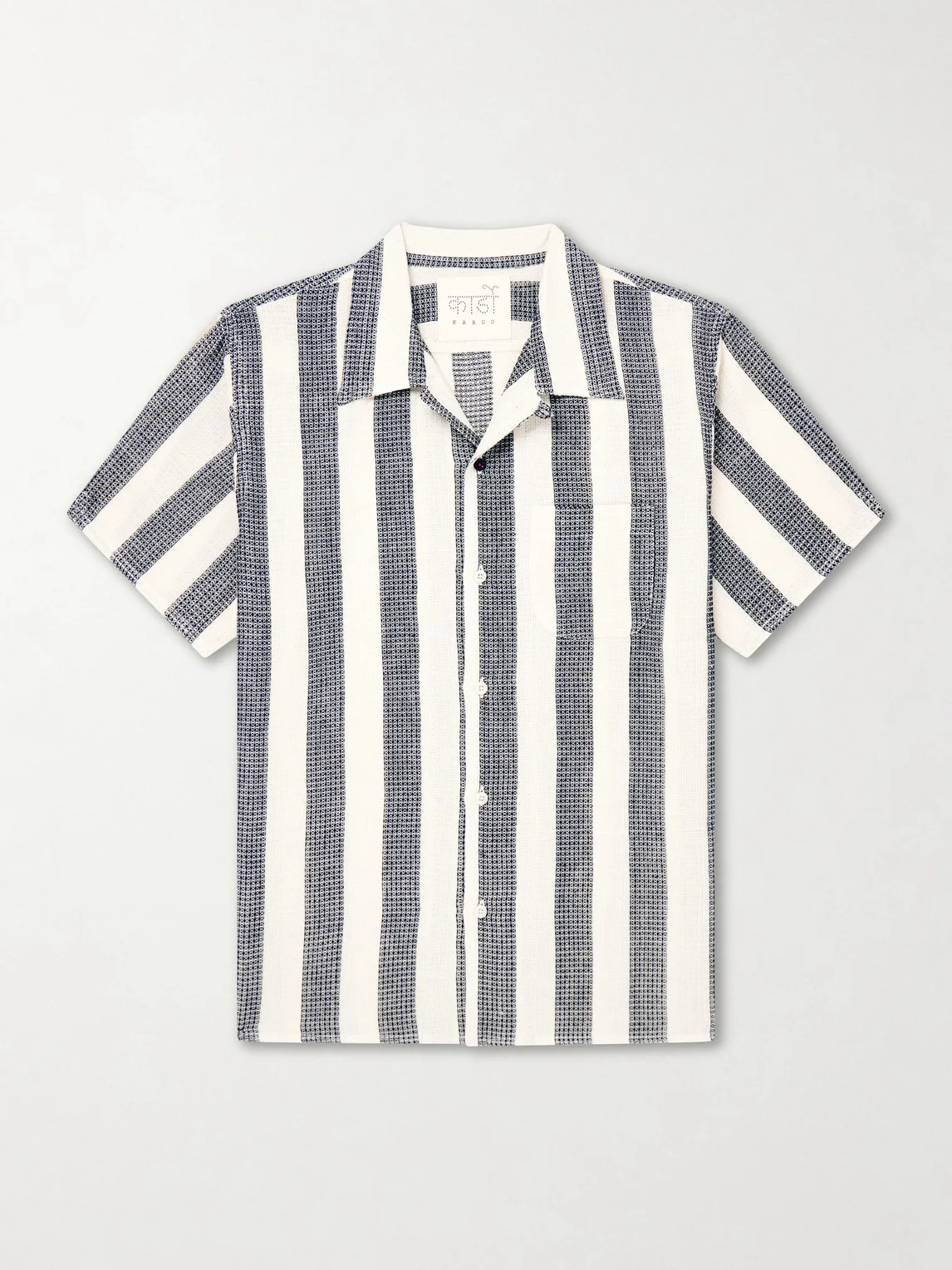 Chintan Striped Cotton Shirt - 1