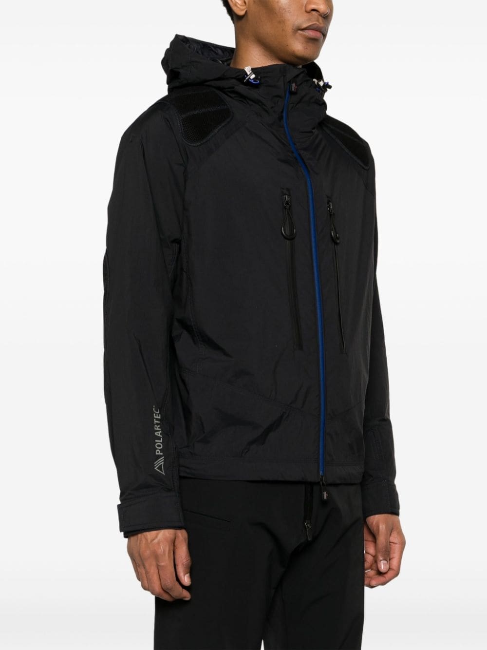 zip-up hooded jacket - 3