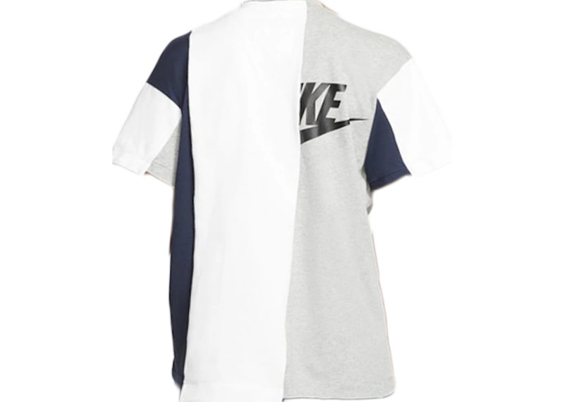 Nike Nike x Sacai Tee Grey/White outlook