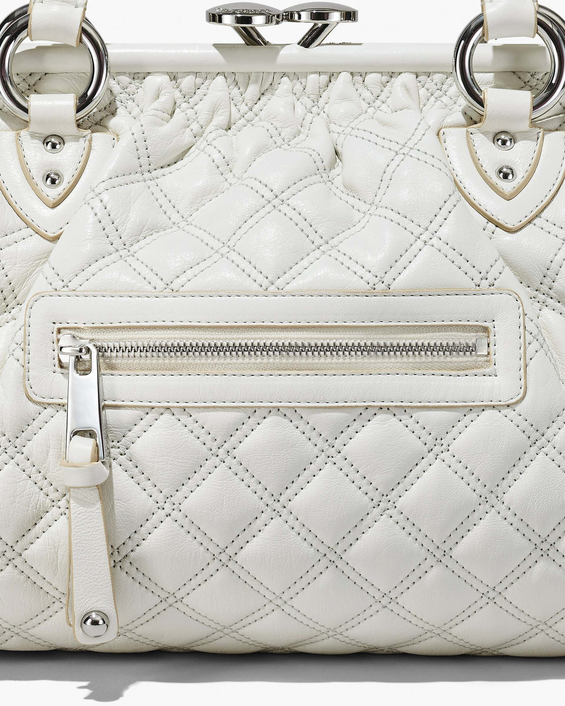 RE-EDITION QUILTED LEATHER STAM BAG - 5