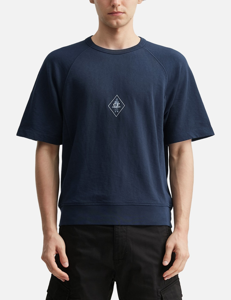 MALFILÈ FLEECE SHORT SLEEVE SWEATSHIRT 3