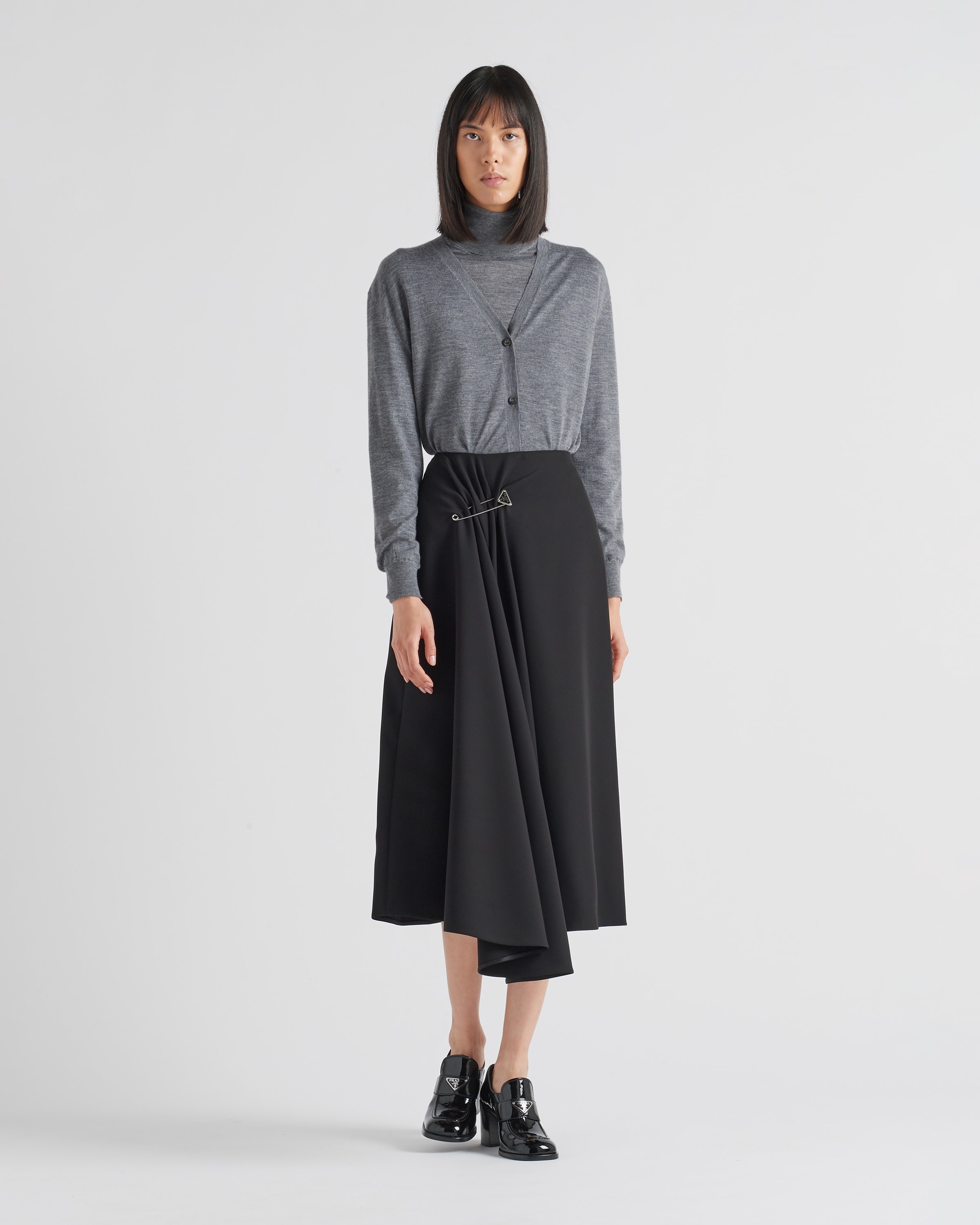 Cashmere and wool turtleneck sweater - 2