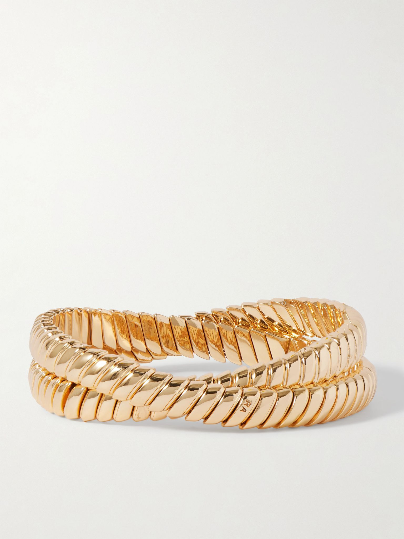 The Double Cobra gold-tone bracelet Gold - 3