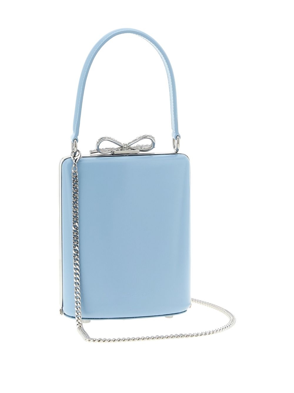 rhinestone-bow tote bag - 2