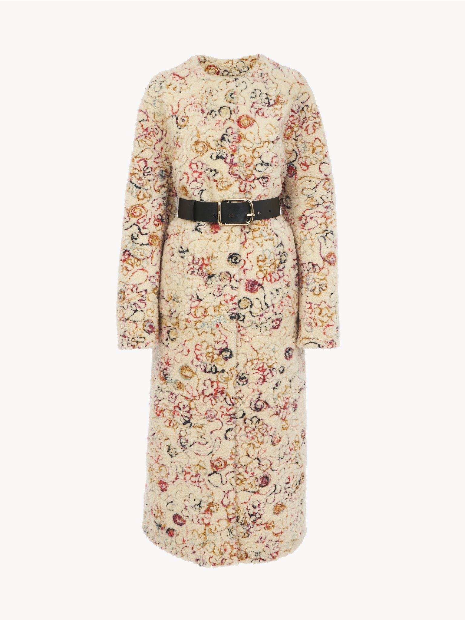 LONG COCOON COAT - 4