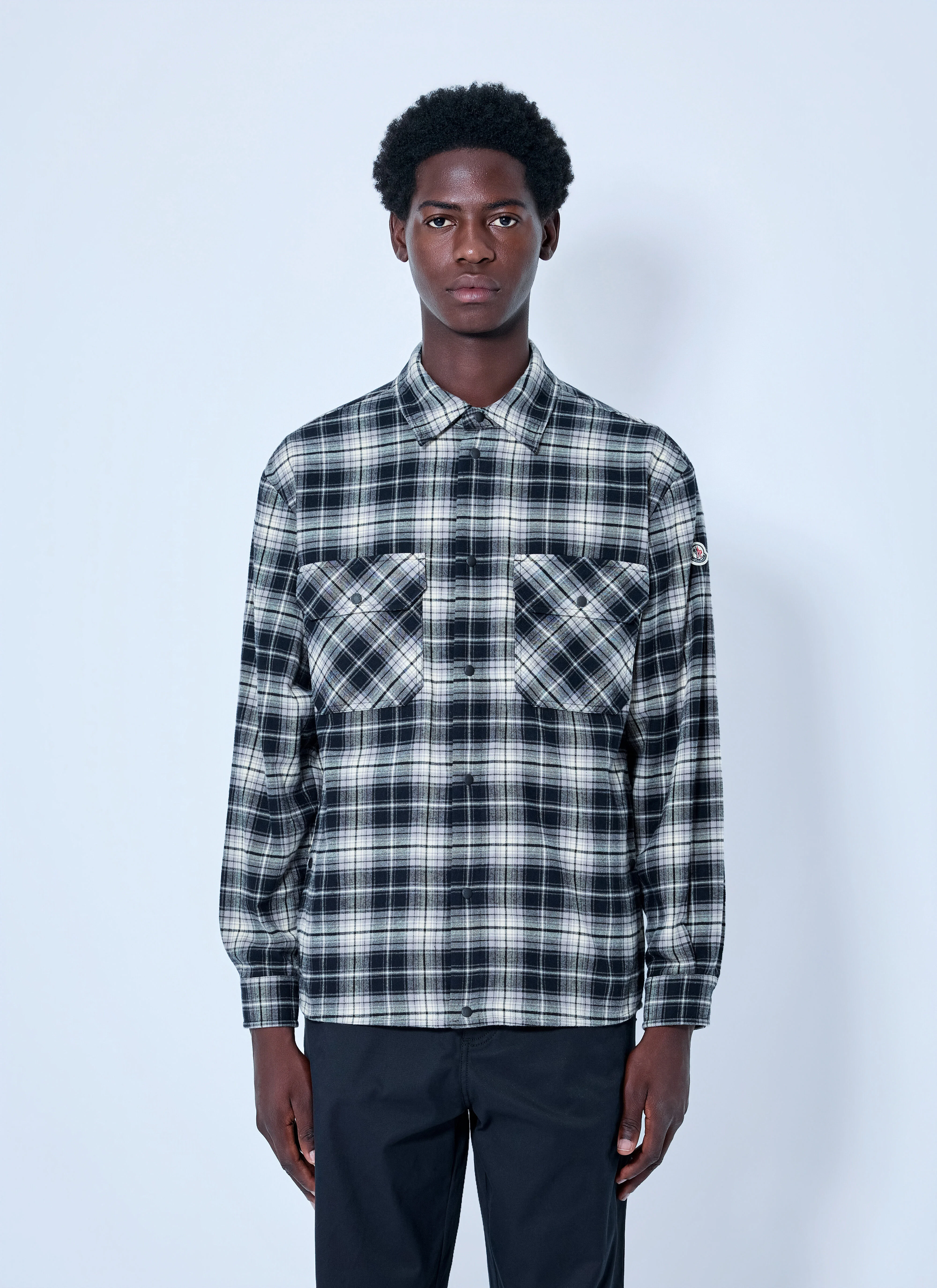 Check Patterned Cotton Shirt - 1