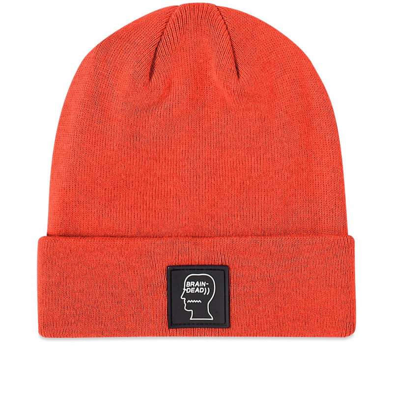 Brain Dead Logo Head Wool Beanie 1