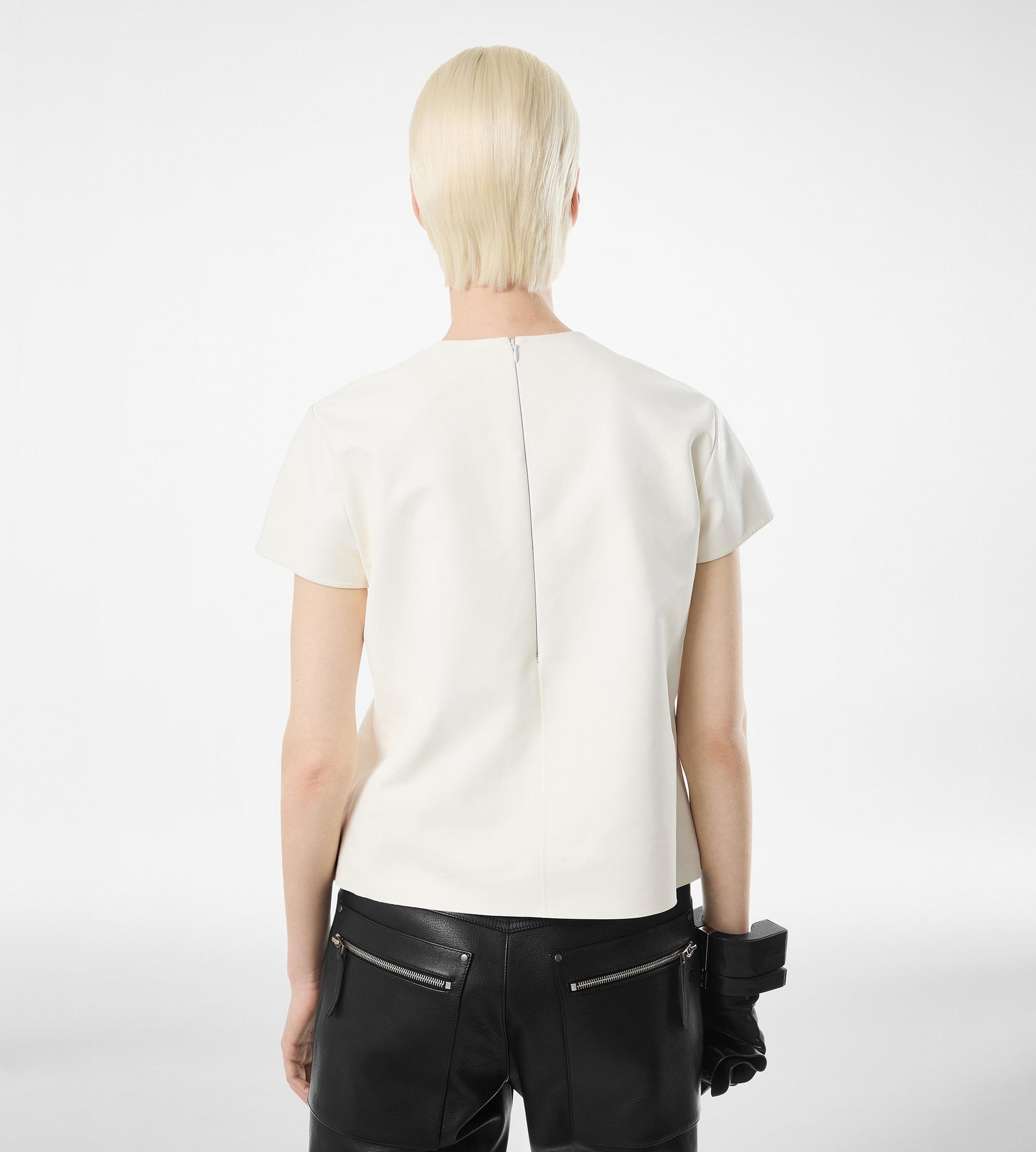 NAPPA LUX AND WASHED DUCHESSE T-SHIRT - 4