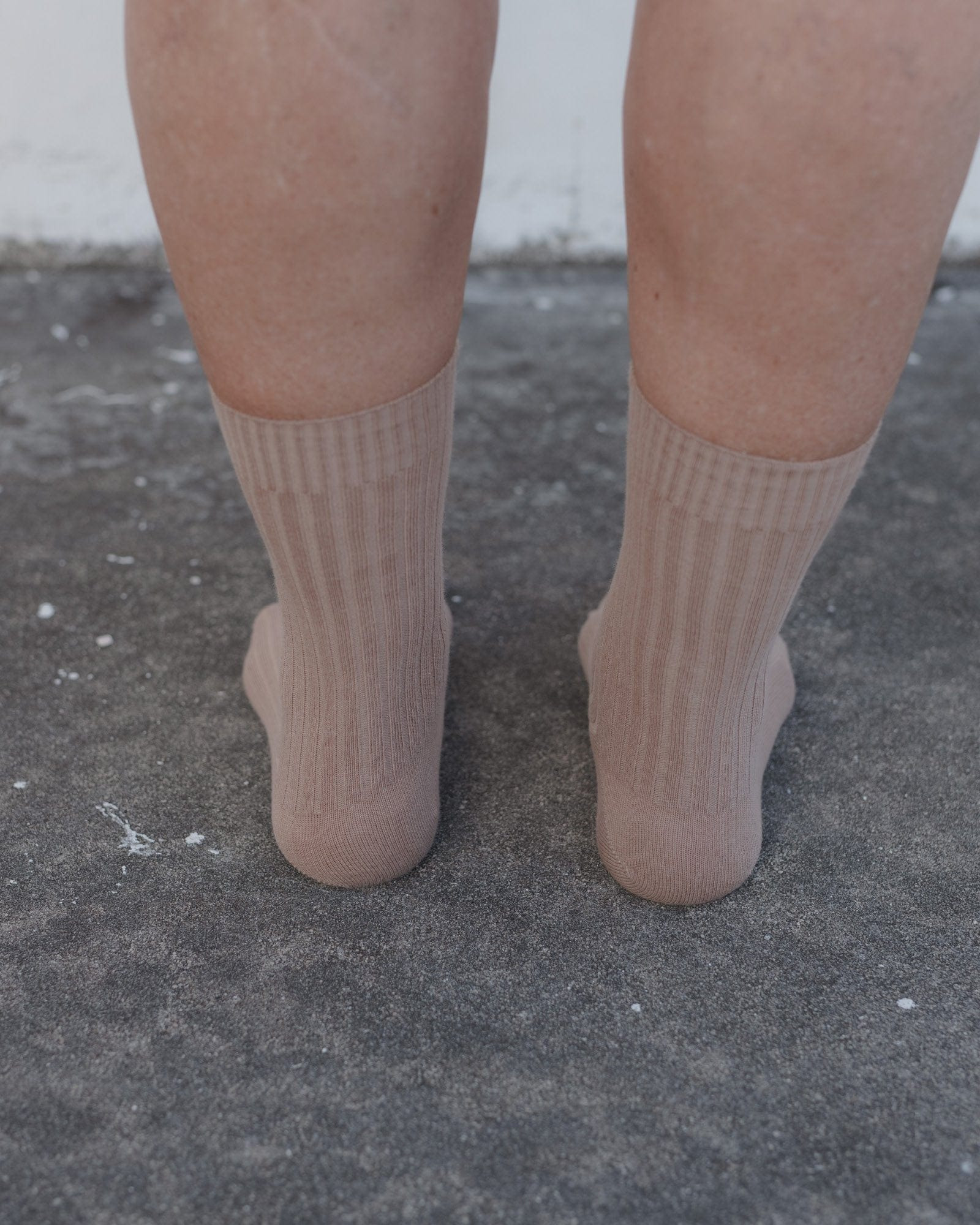 Rib Overankle Socks - Organic Cotton Rib - 2