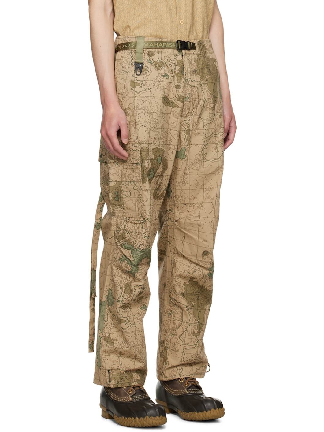 Khaki Trek Cargo Pants - 2