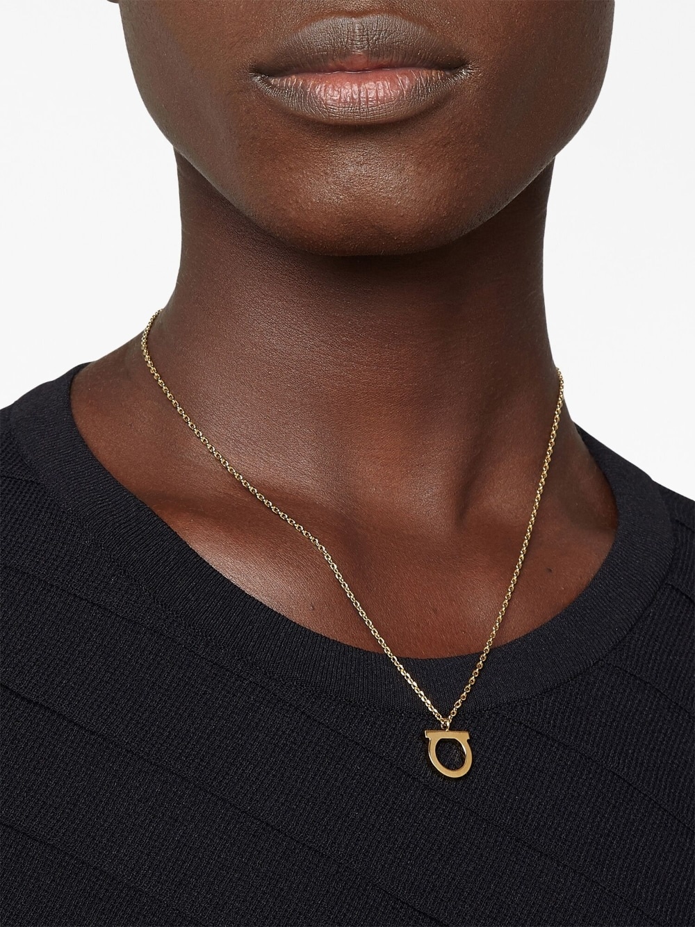 large Gancini pendant necklace - 2