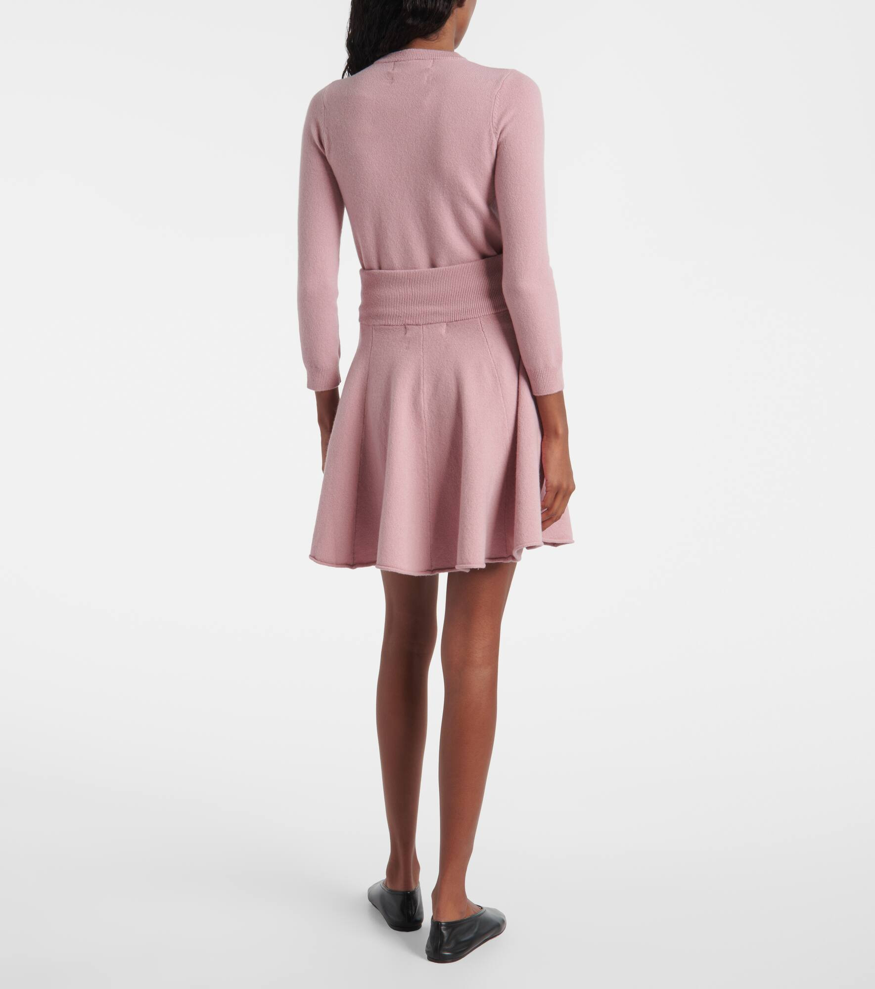 N°379 Girl cashmere-blend miniskirt - 3