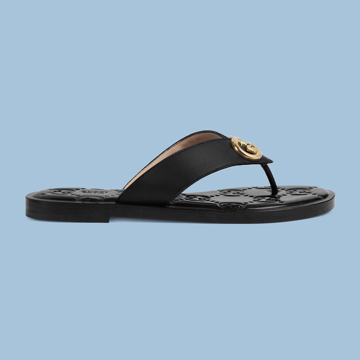 Women's Interlocking G thong sandal - 1