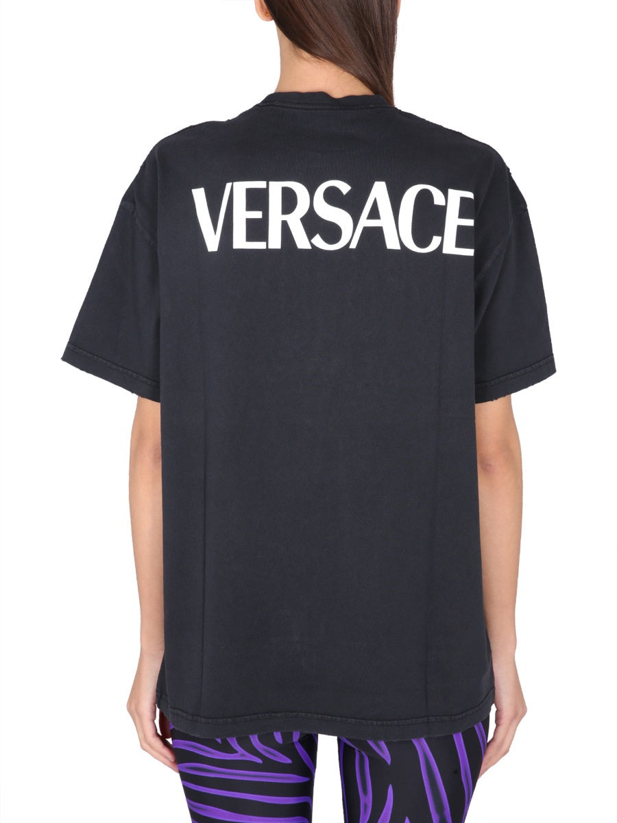 Versace Goddess Oversized T-Shirt - 3