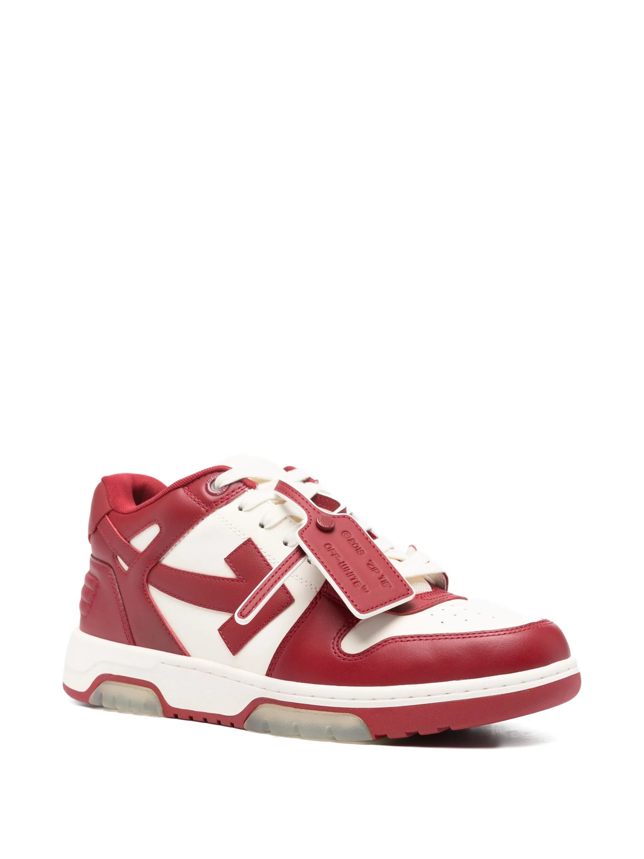 Off-white Arrow Panelled Sneakers - 3