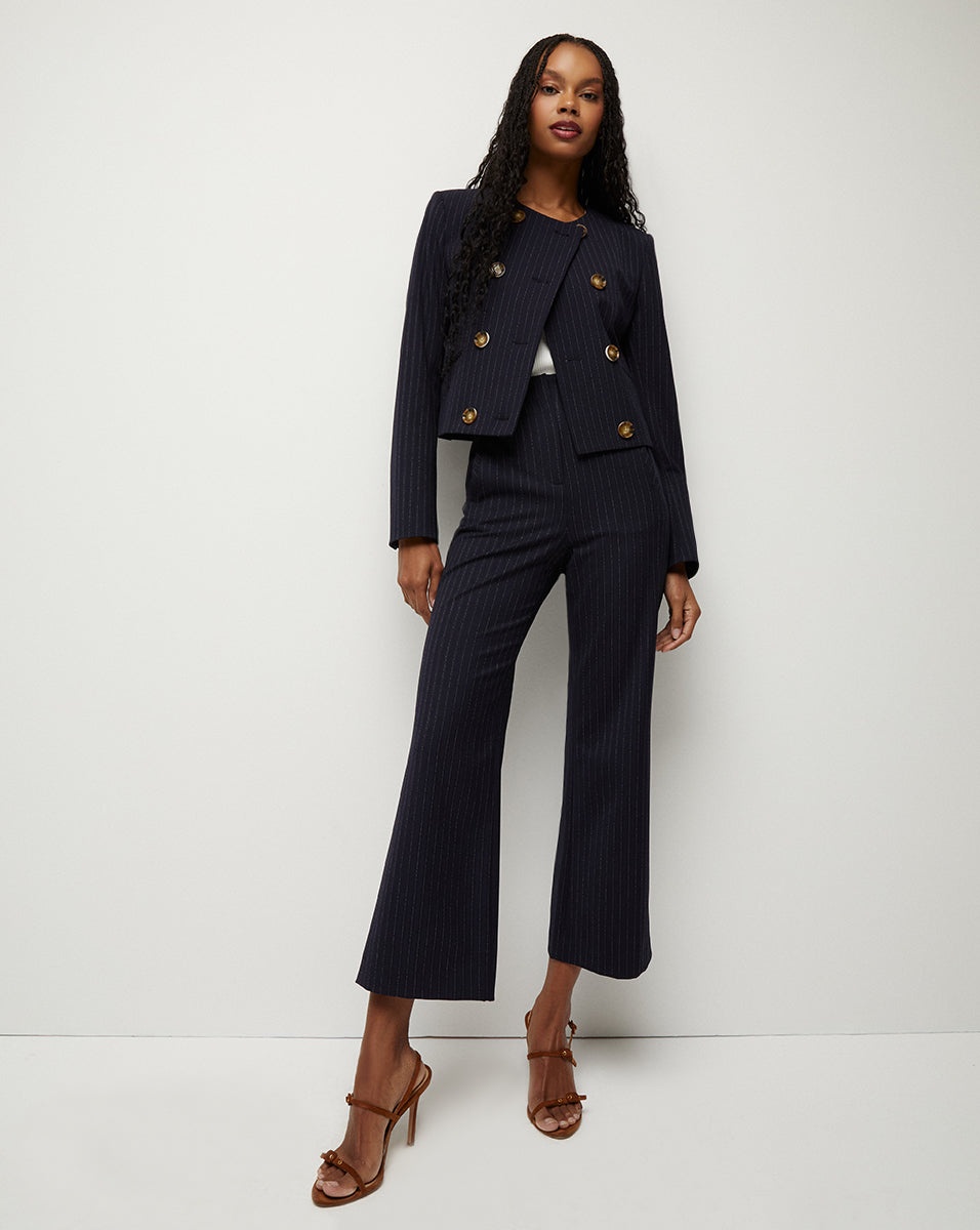 DOVA PINSTRIPED PANT - 11