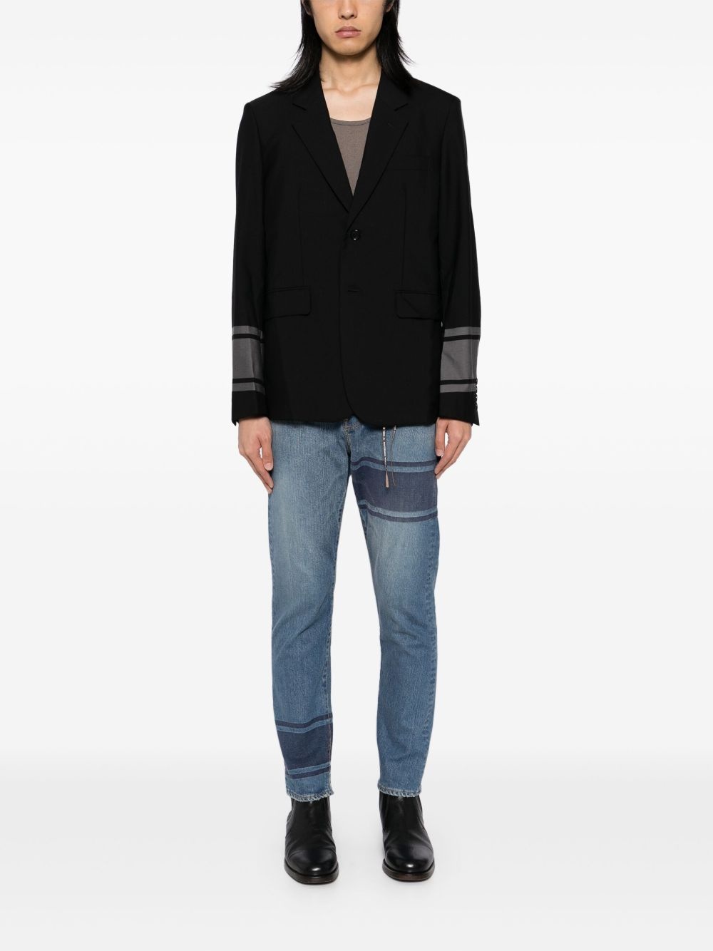 wool blazer - 2