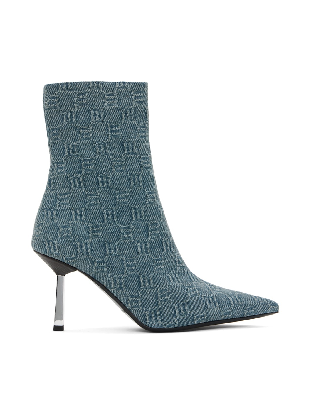 Blue Sasha Ankle Boots - 1