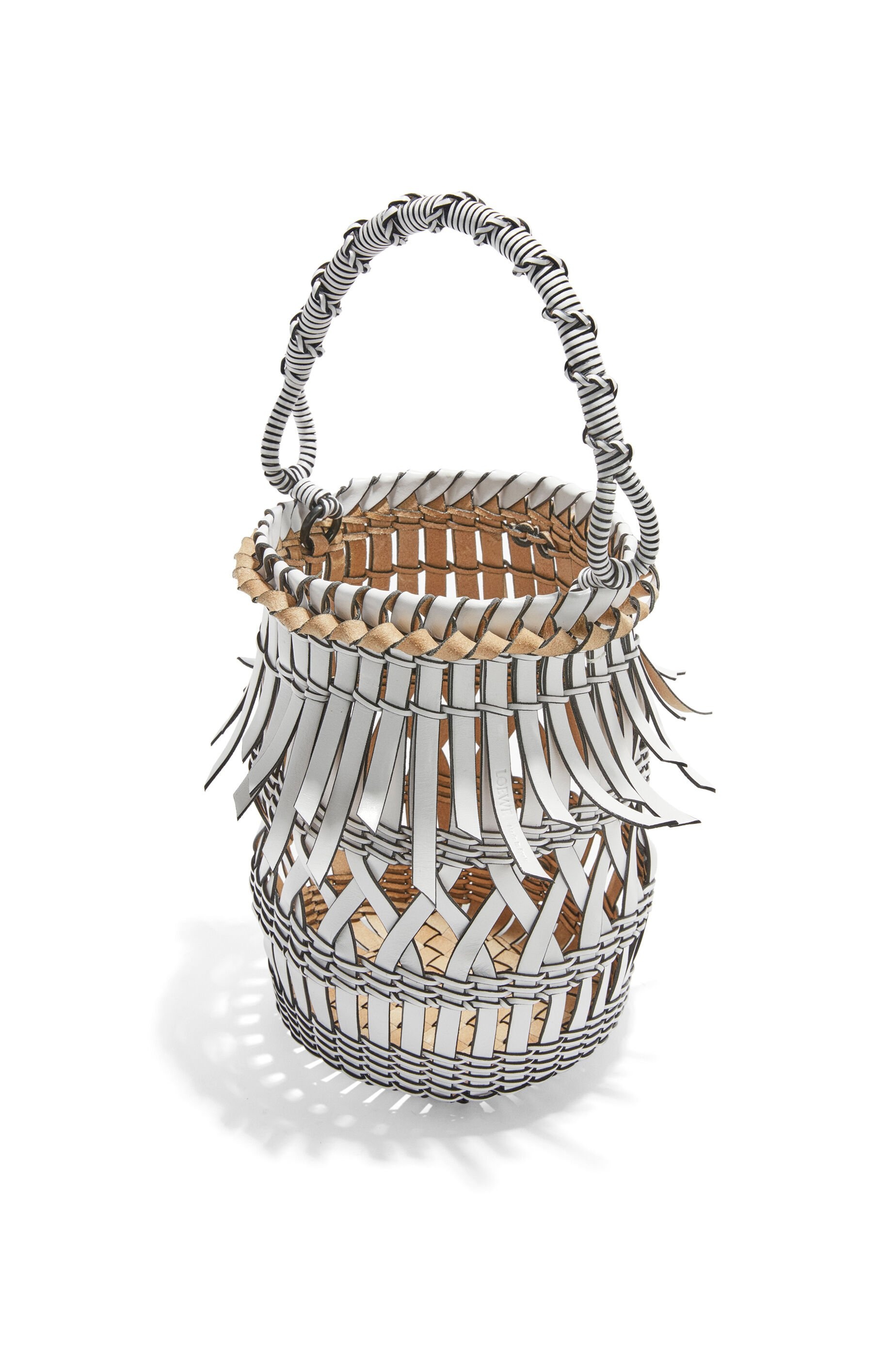 Fringes Bucket bag in calfskin - 3