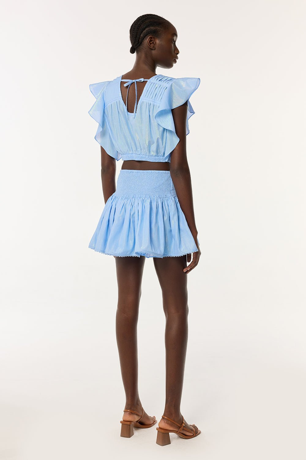 Mini Skirt Colleen - Light Blue - 2
