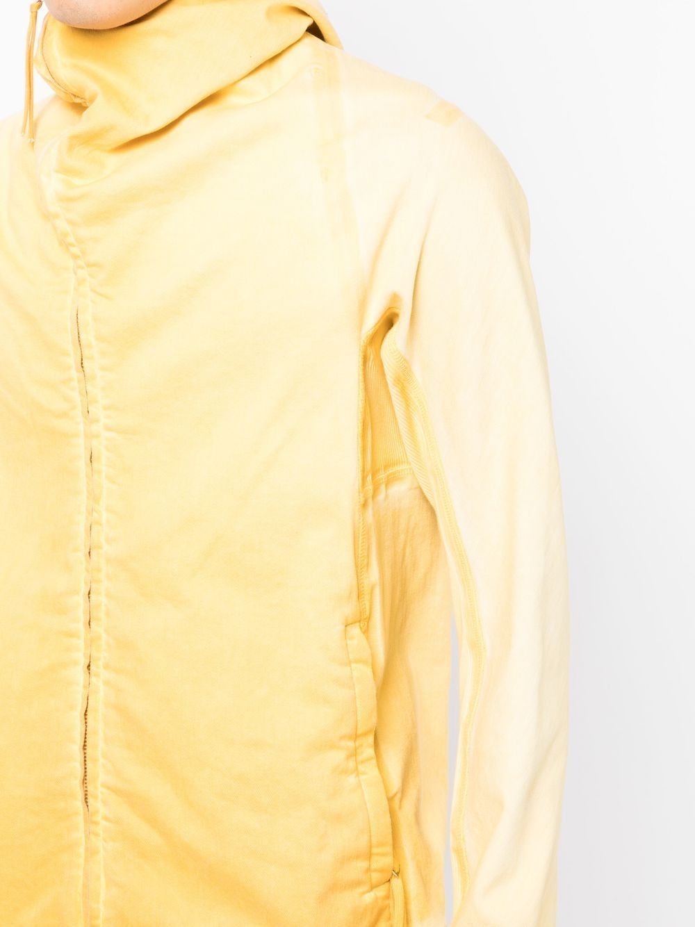 OFF-CENTRE ZIP-FASTENING HOODIE - 6